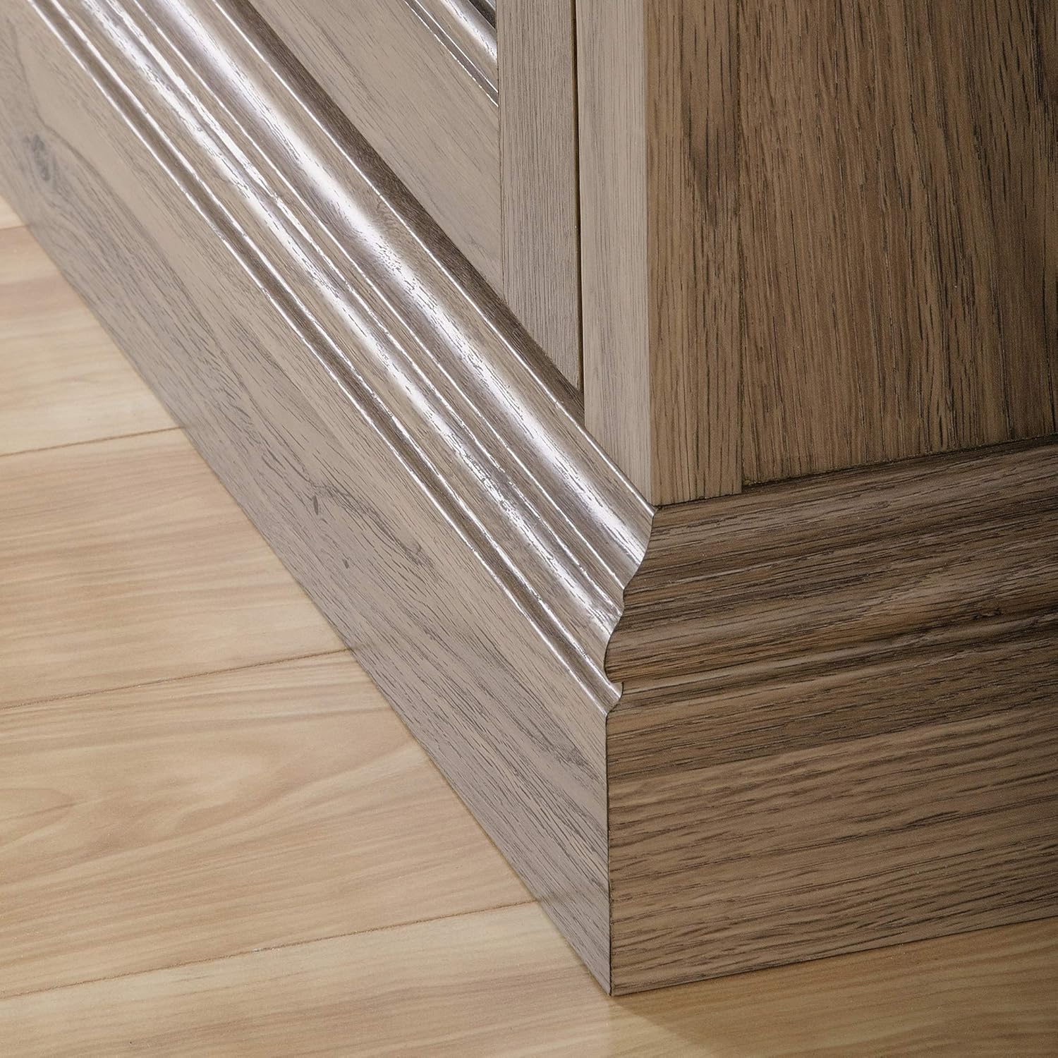 Barrister Lane Storage Credenza, For TV's up to 80", Salt Oak finish